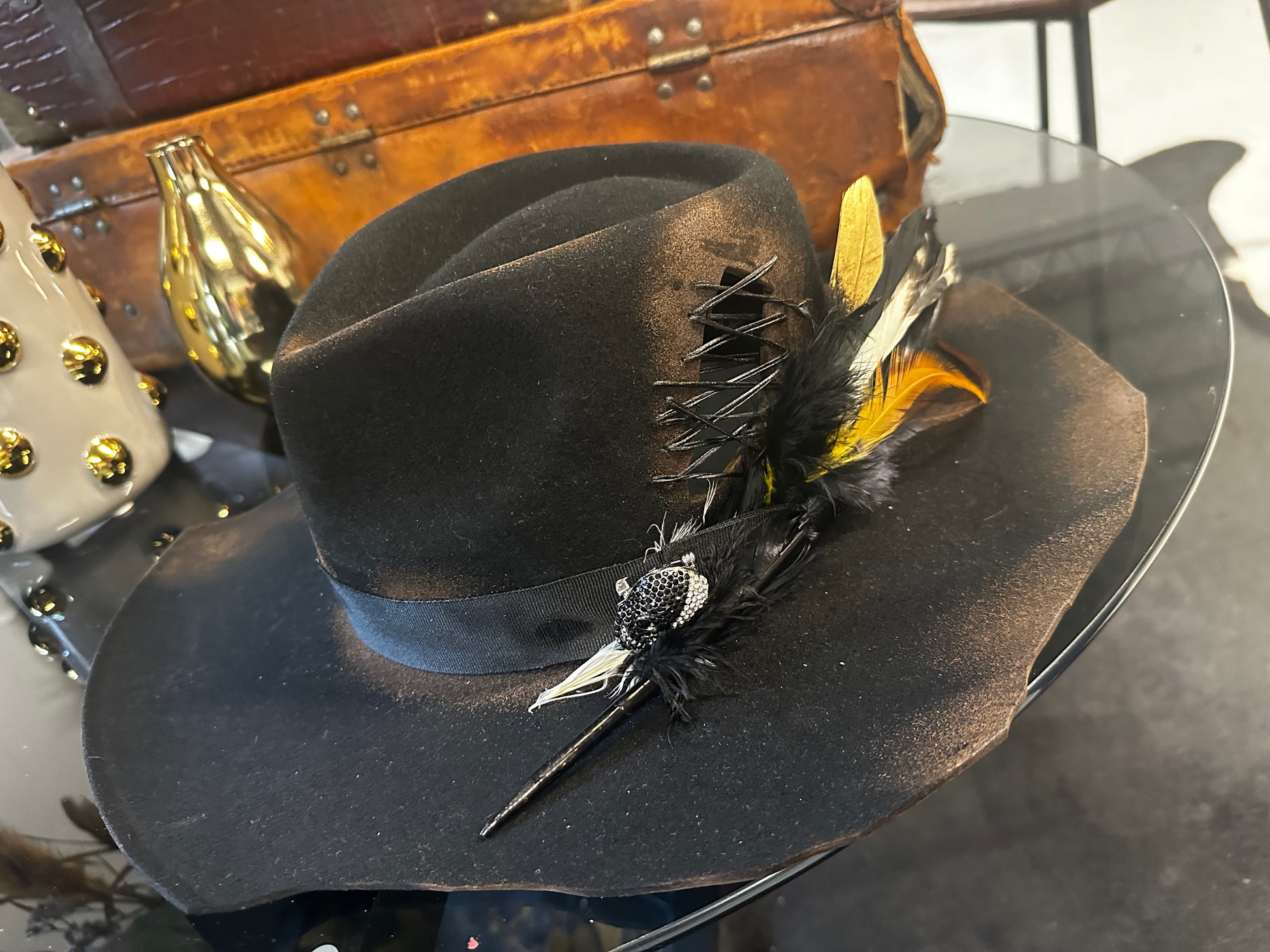 Stitched Black