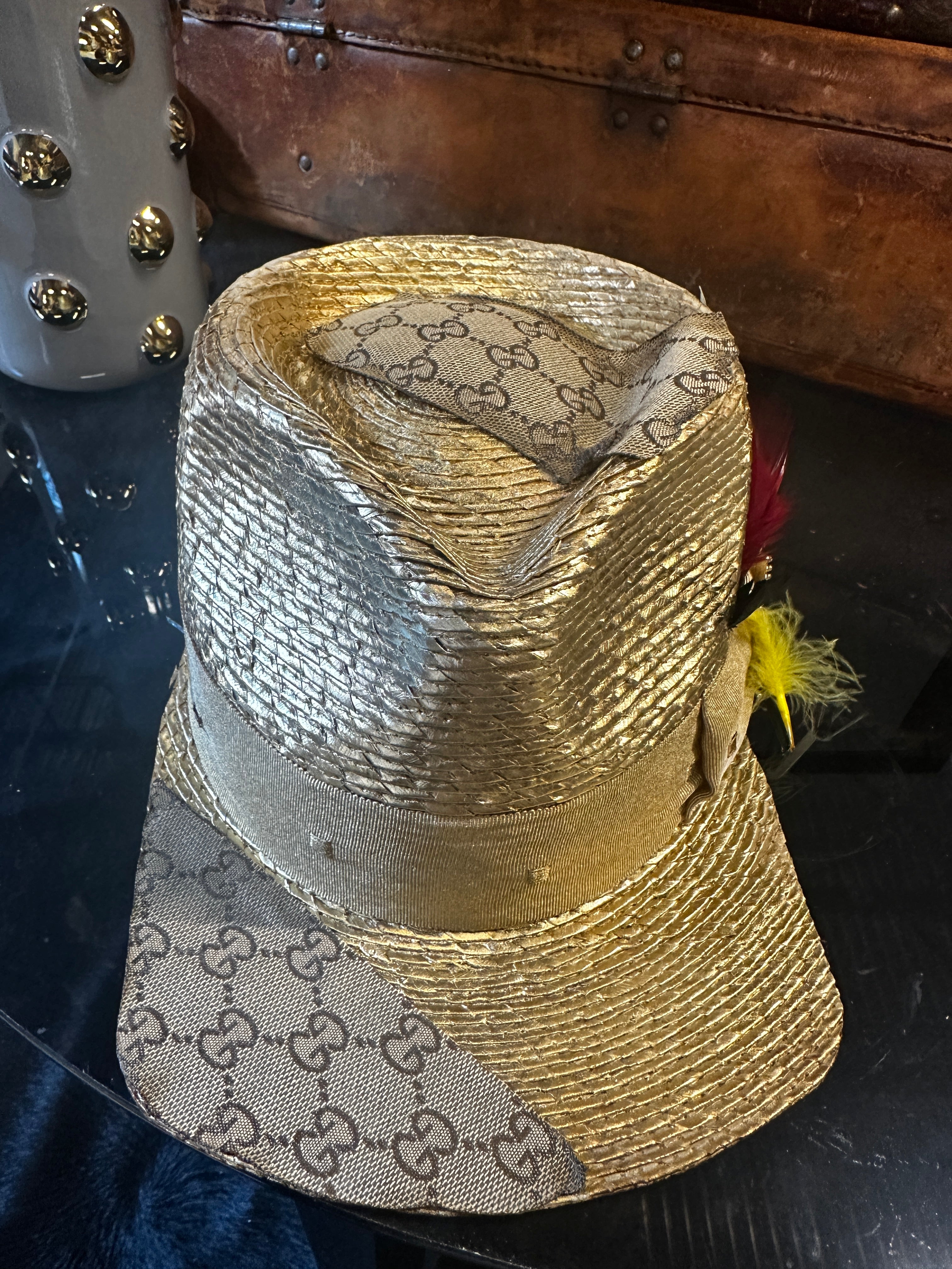 S-XL - Straw cap (Gucci)