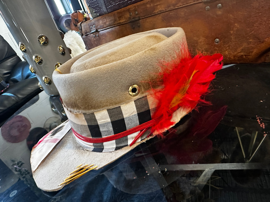 L - Burberry match - Fedora Designs