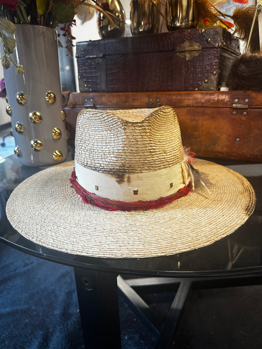 Wide brim - XL Red