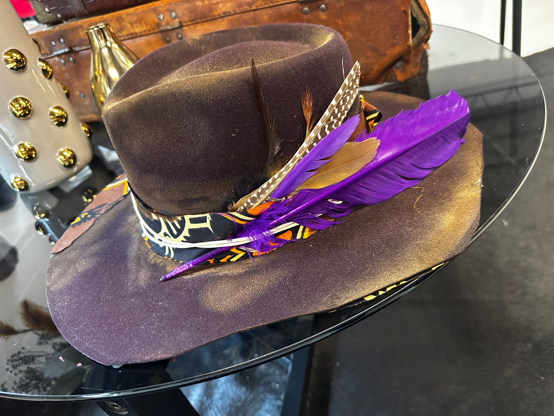 Stitched Purple