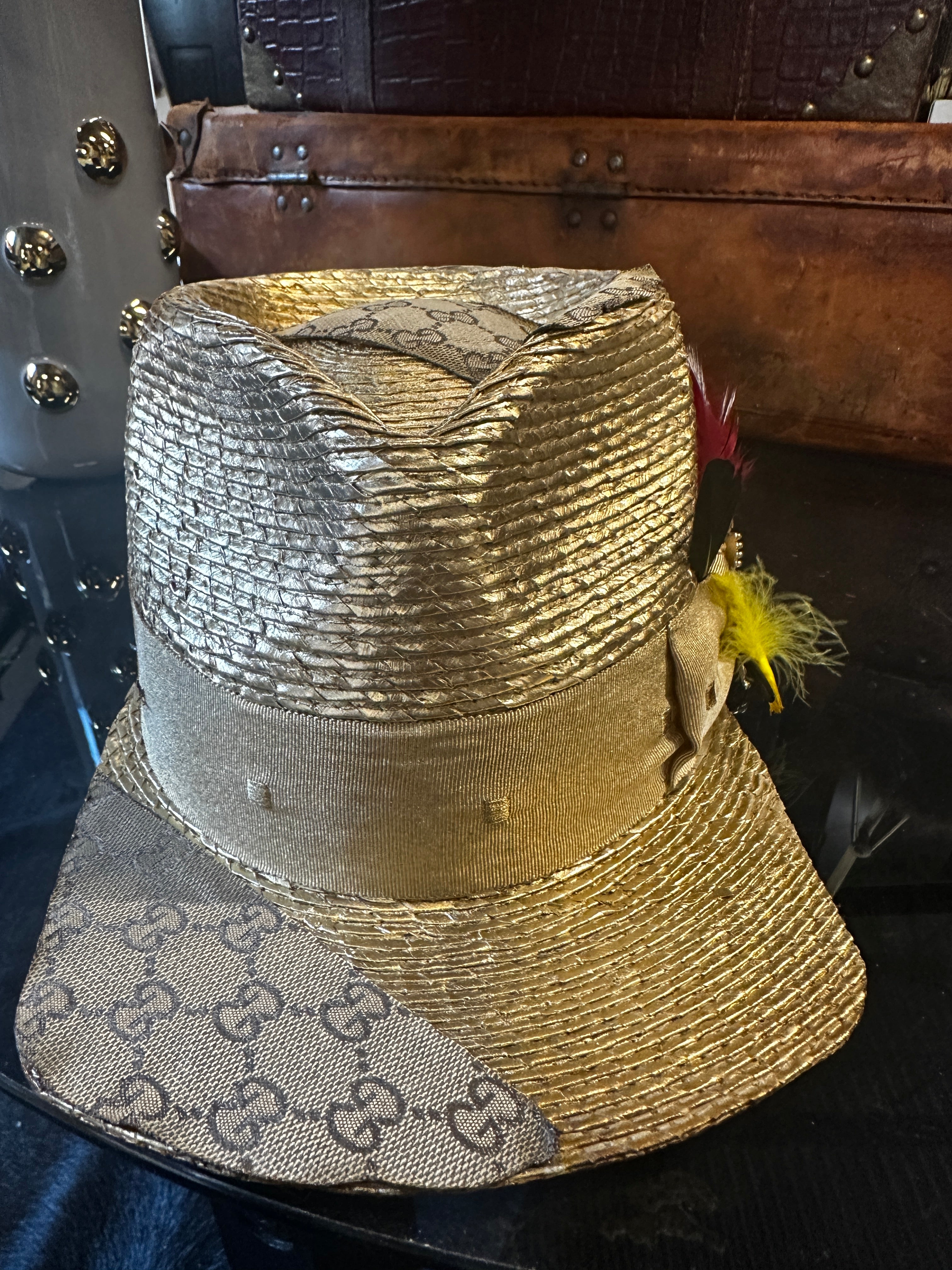 S-XL - Straw cap (Gucci)