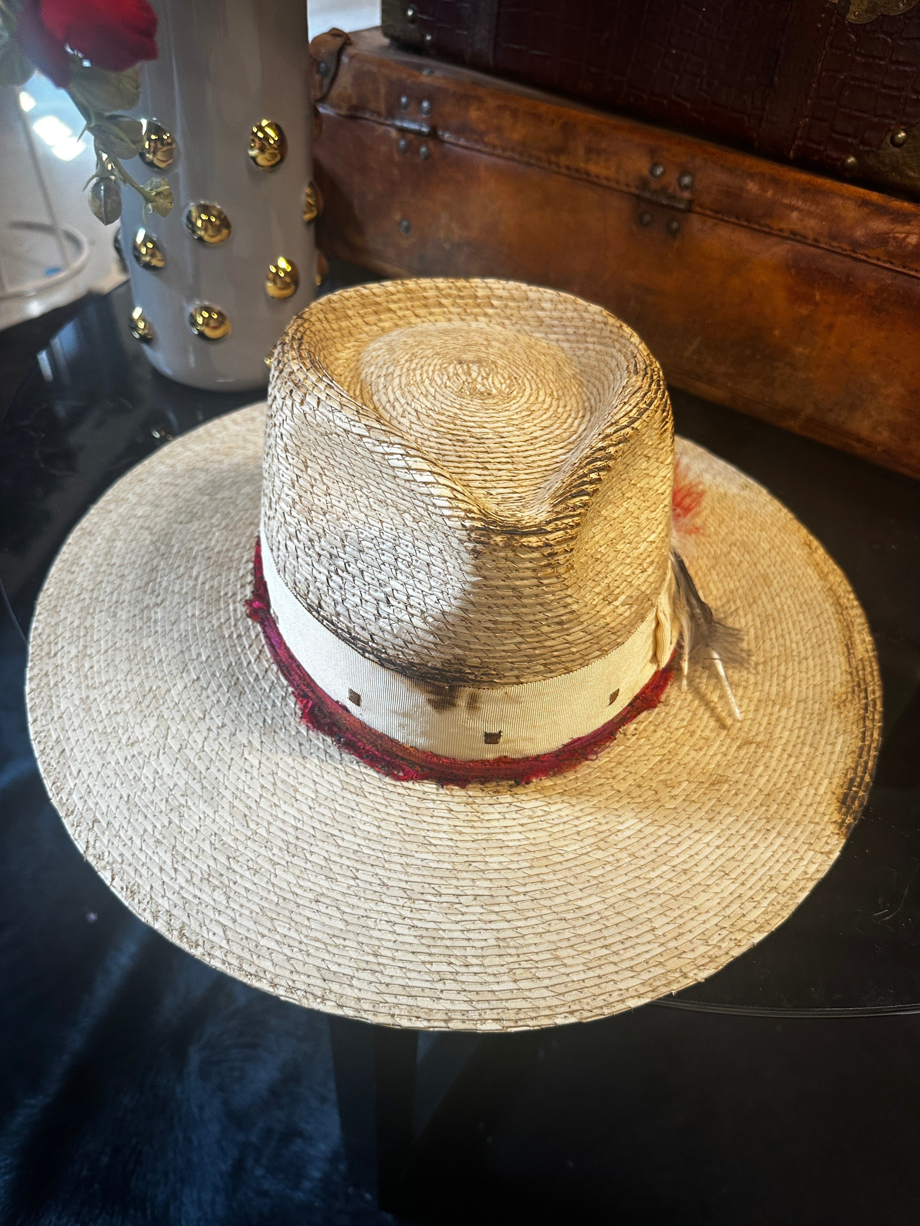 Wide brim - XL Red
