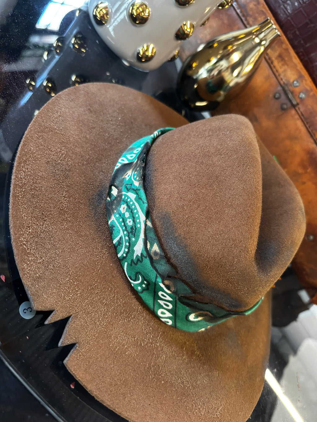 S/M - Brown craw - Fedora Designs