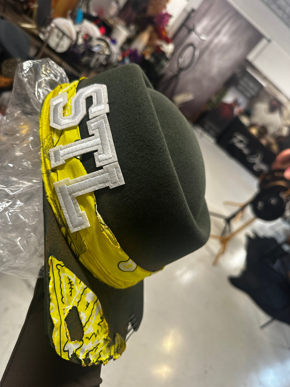 M/L - Yellow bandana STL - Fedora Designs