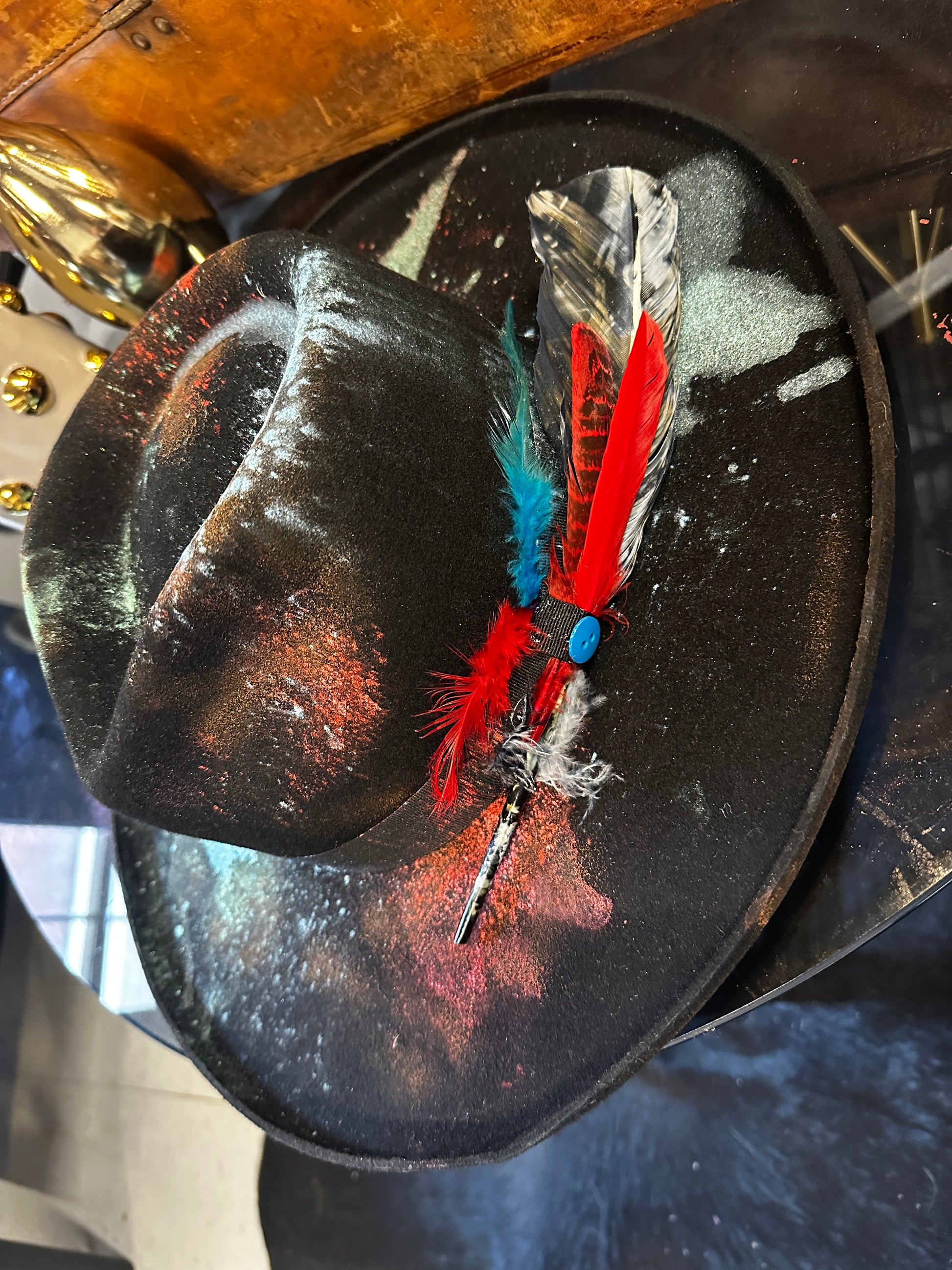 L - Splatter - Fedora Designs