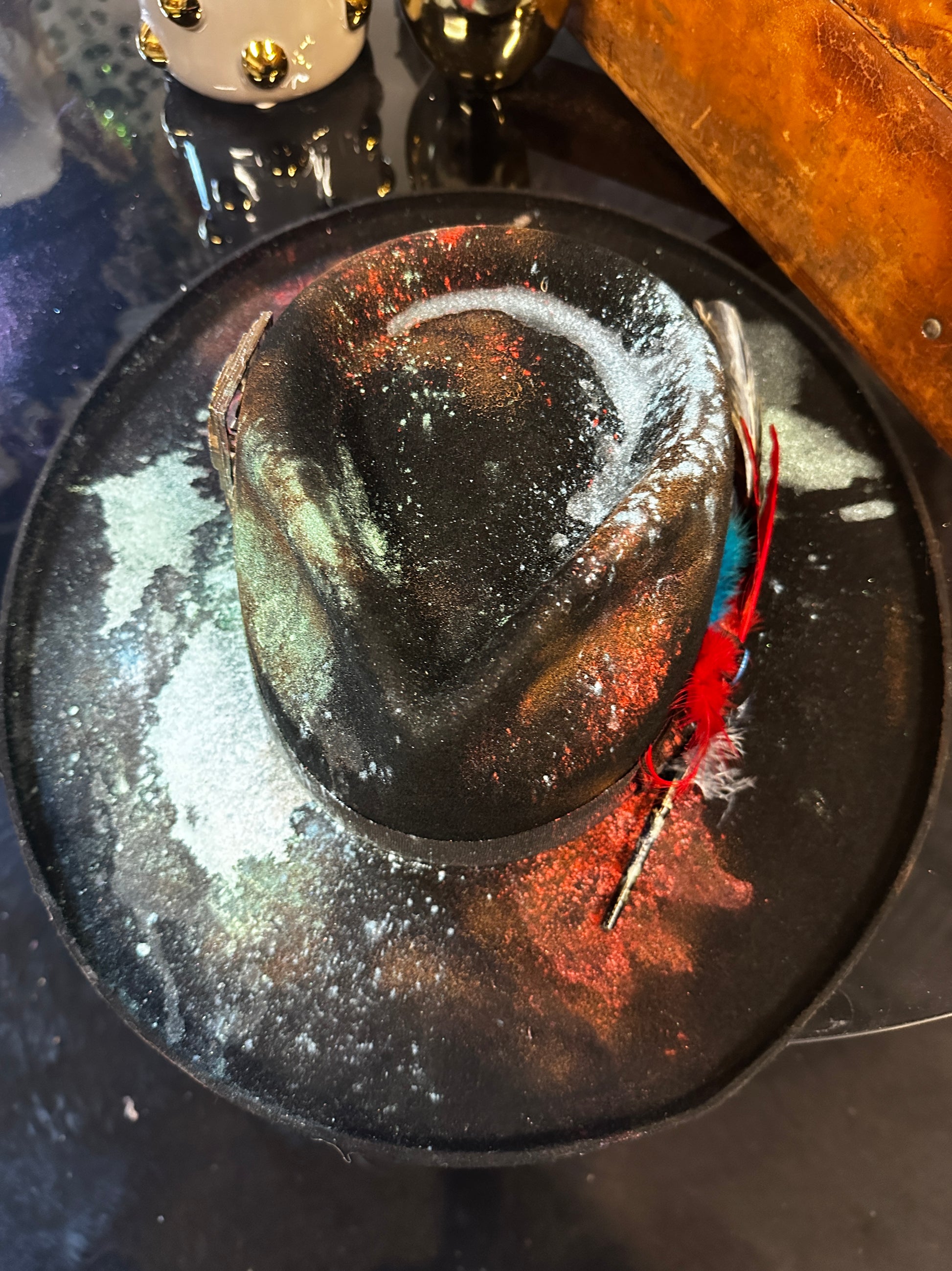 L - Splatter - Fedora Designs