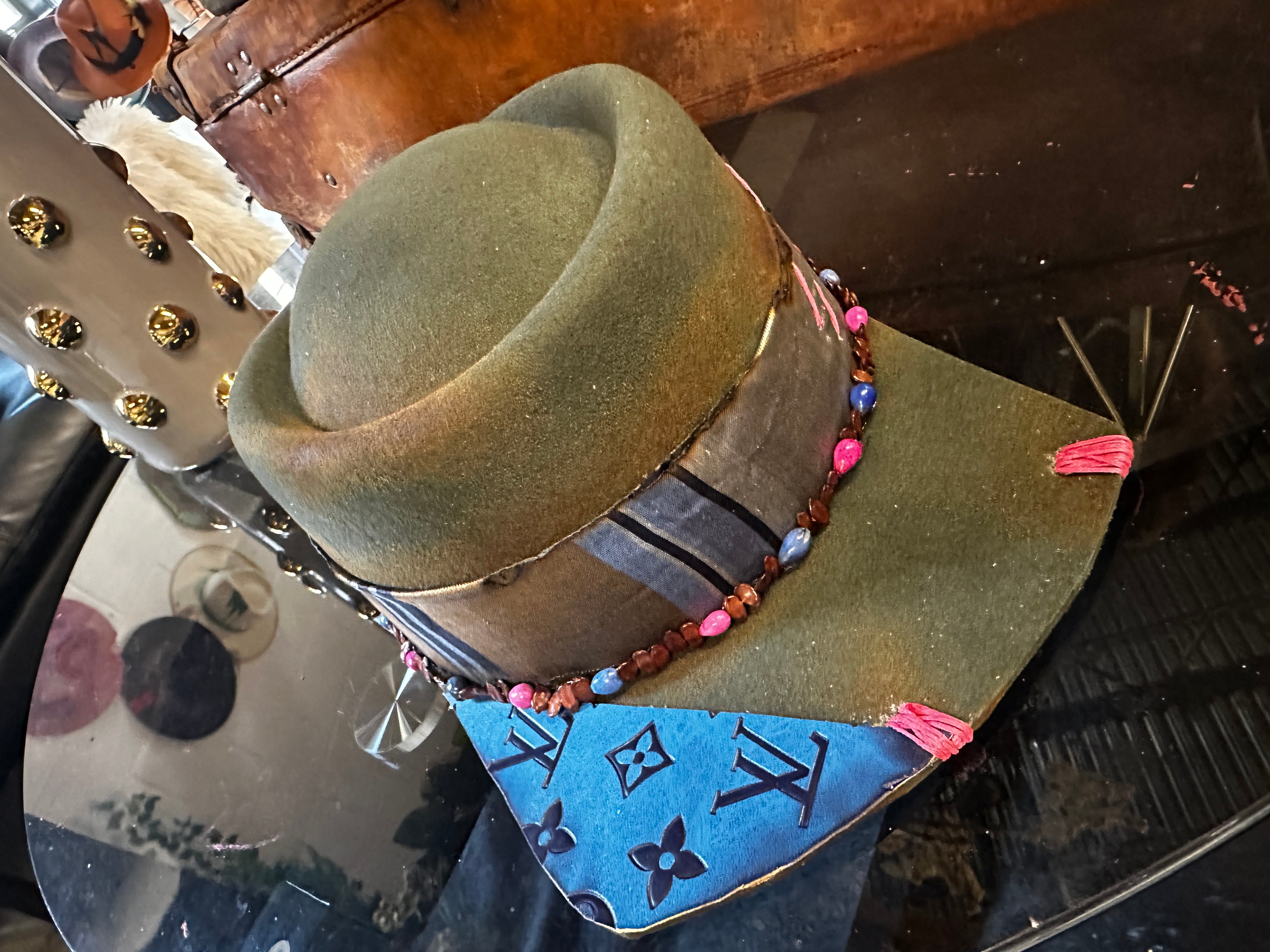 L - bluey - Fedora Designs