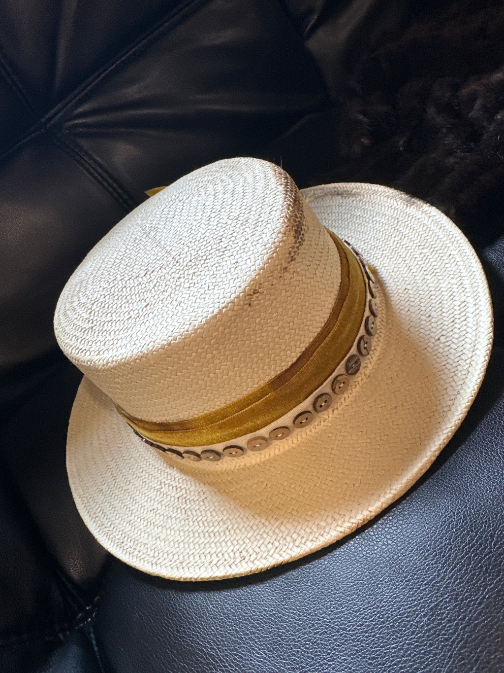 S/M - Boater straw