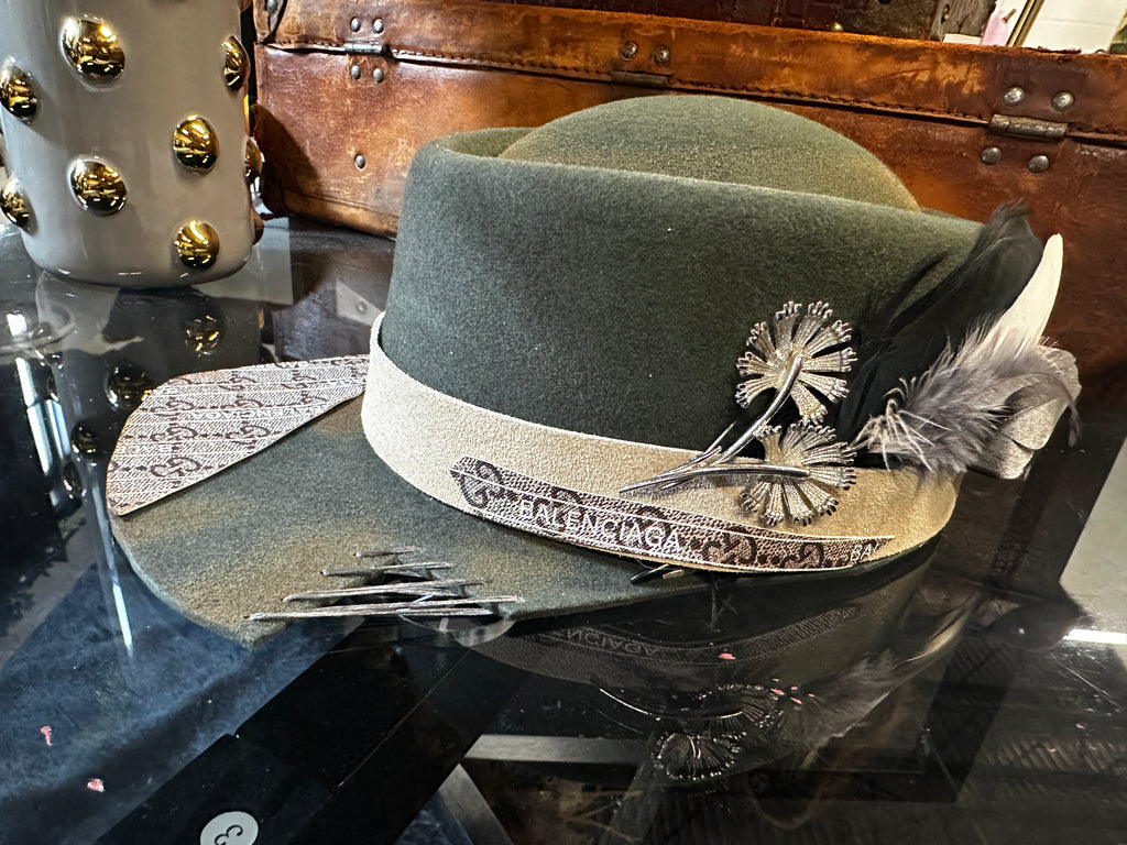 M/L - Grey BC - Fedora Designs