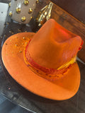 L - Orange sorbet - Fedora Designs