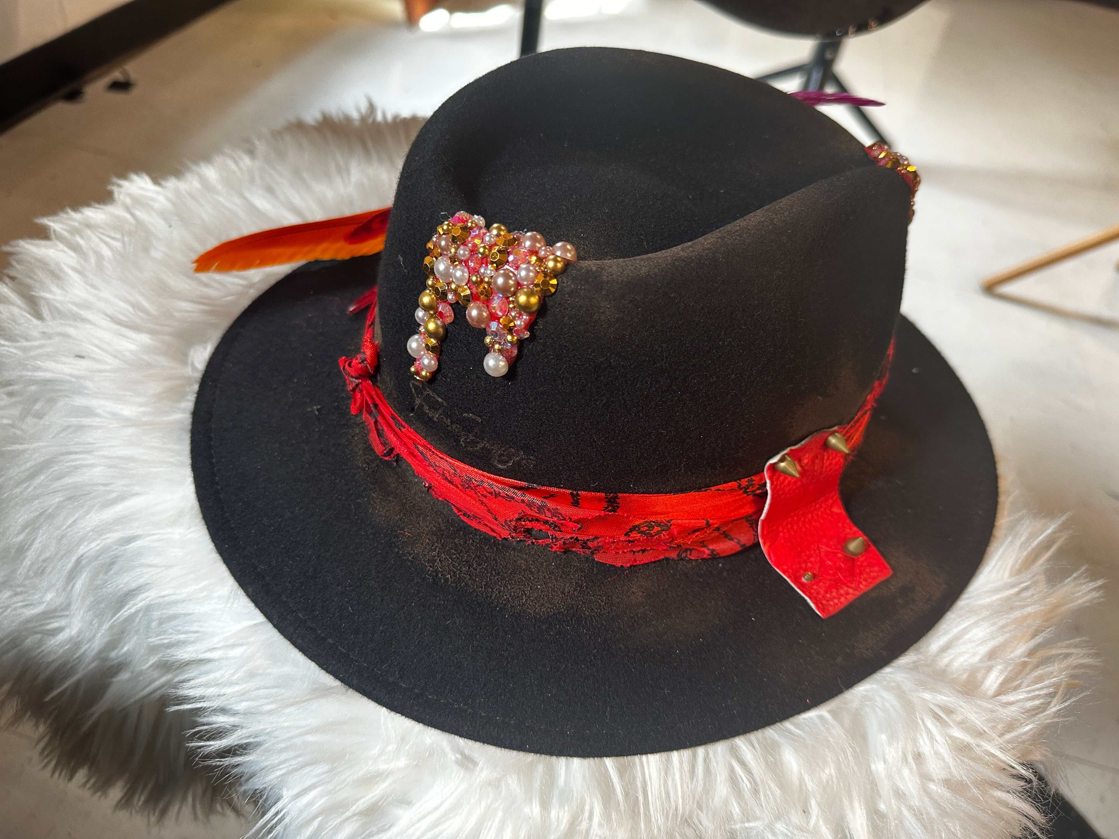 L/XL - cigar Rockstar - Fedora Designs
