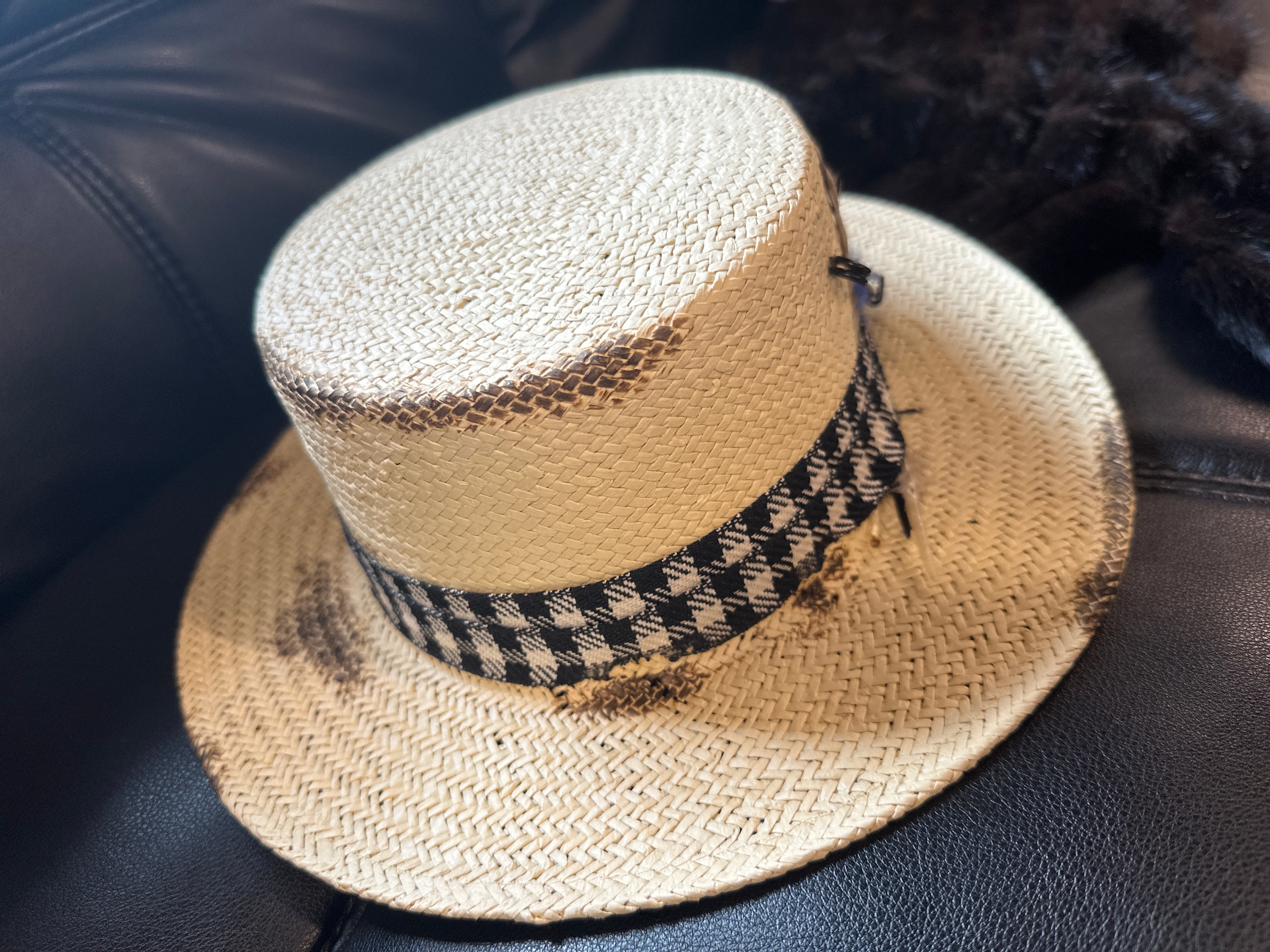 S/M - Boater straw