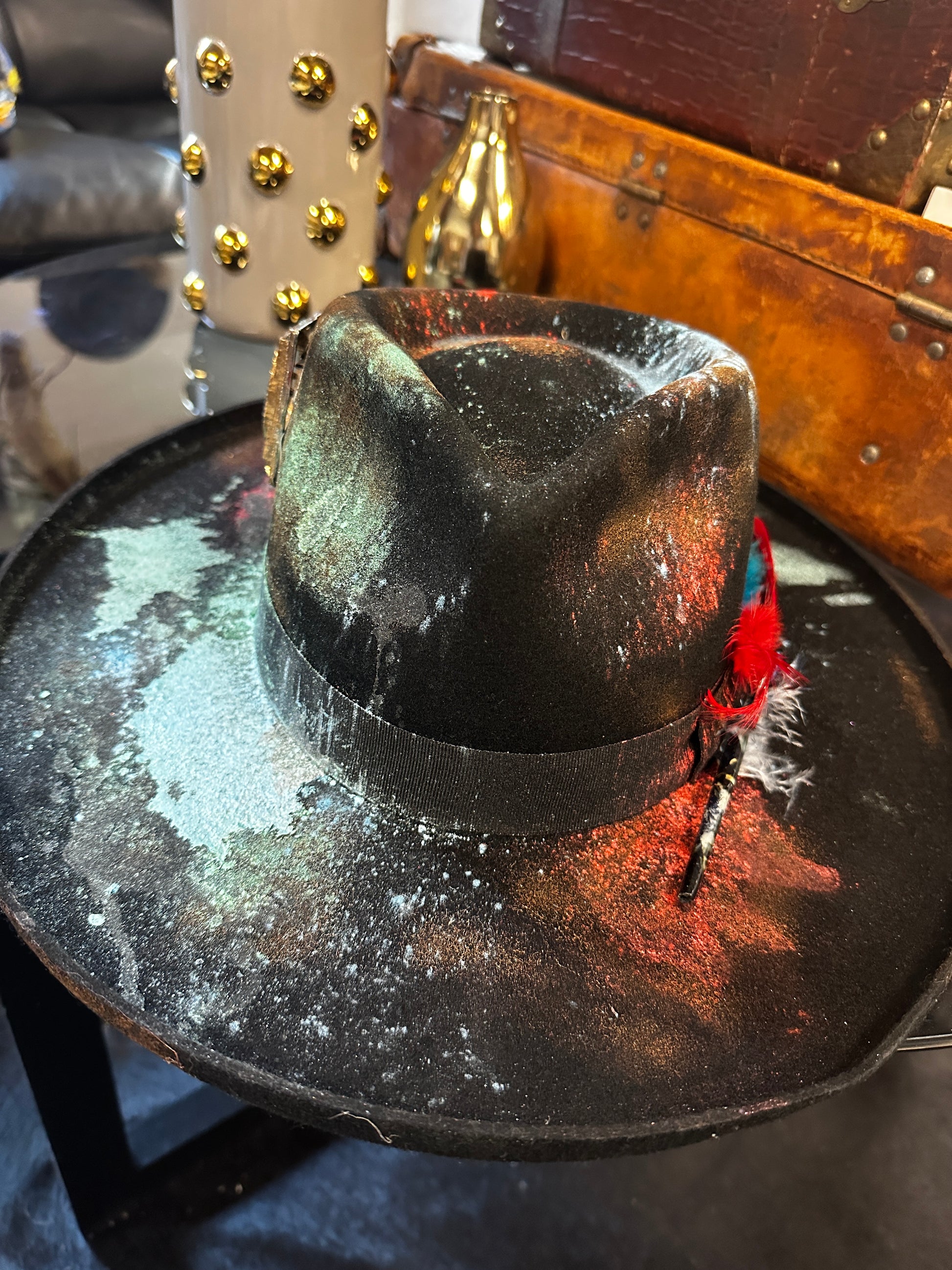 L - Splatter - Fedora Designs