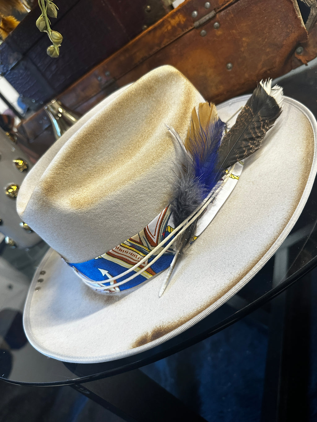 XL -Silver Jack - Fedora Designs