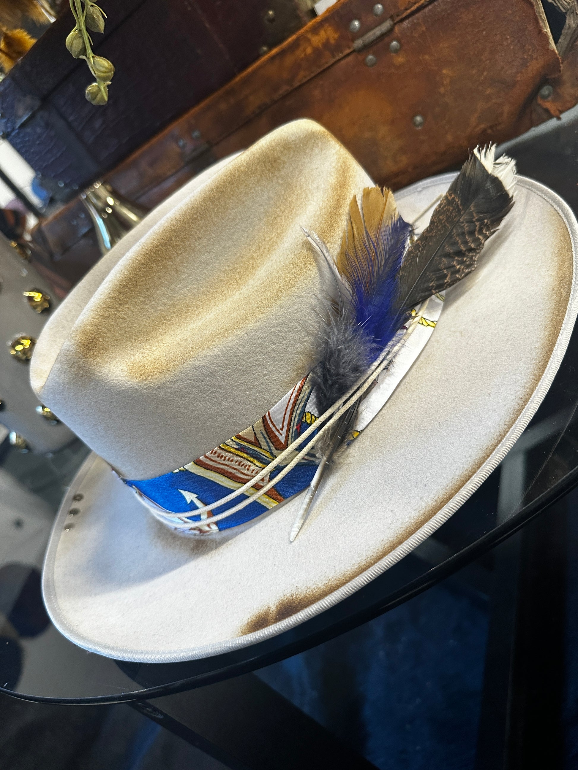 XL -Silver Jack - Fedora Designs
