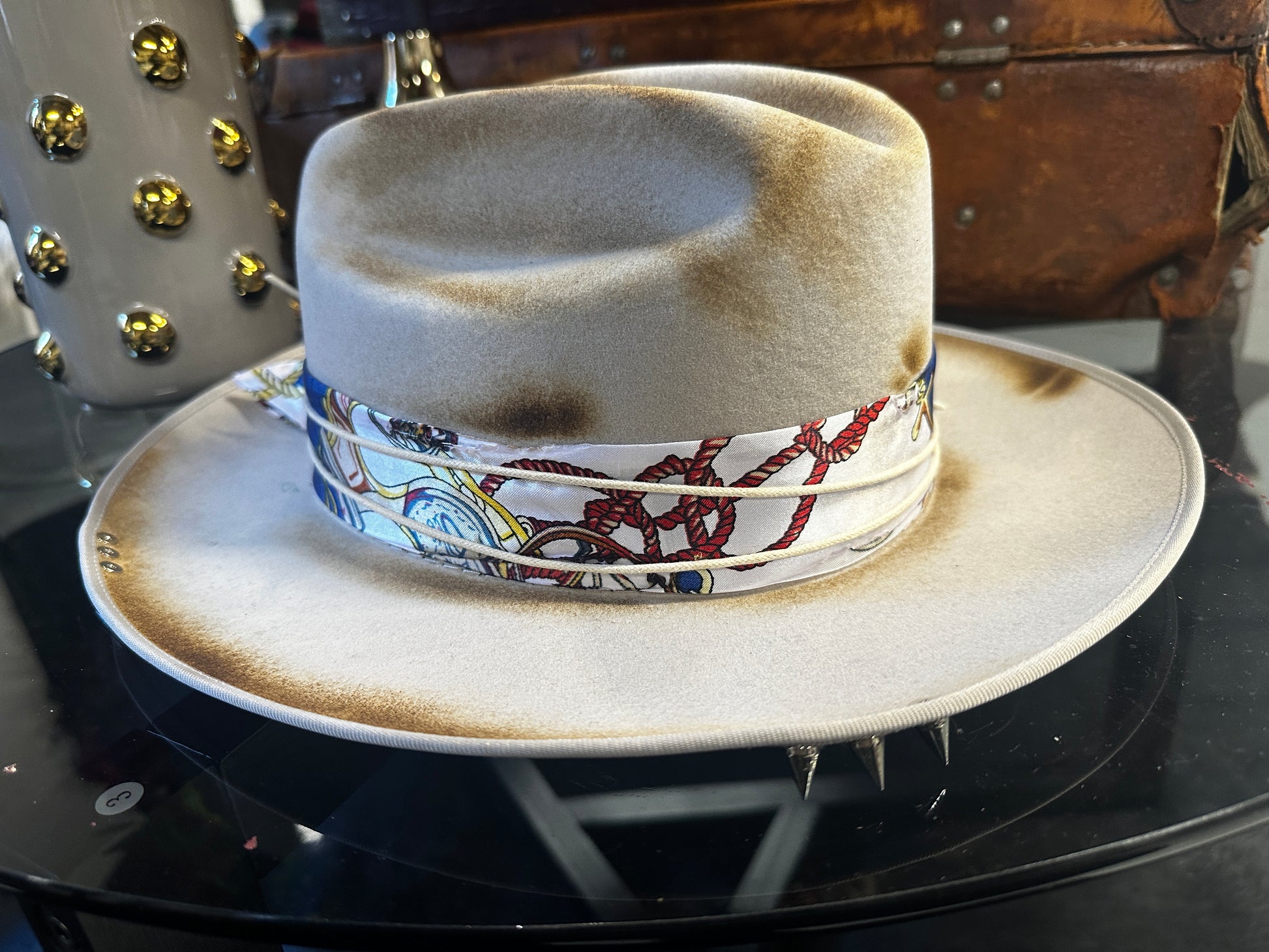 XL -Silver Jack - Fedora Designs