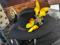 S/M - Black cross - Fedora Designs