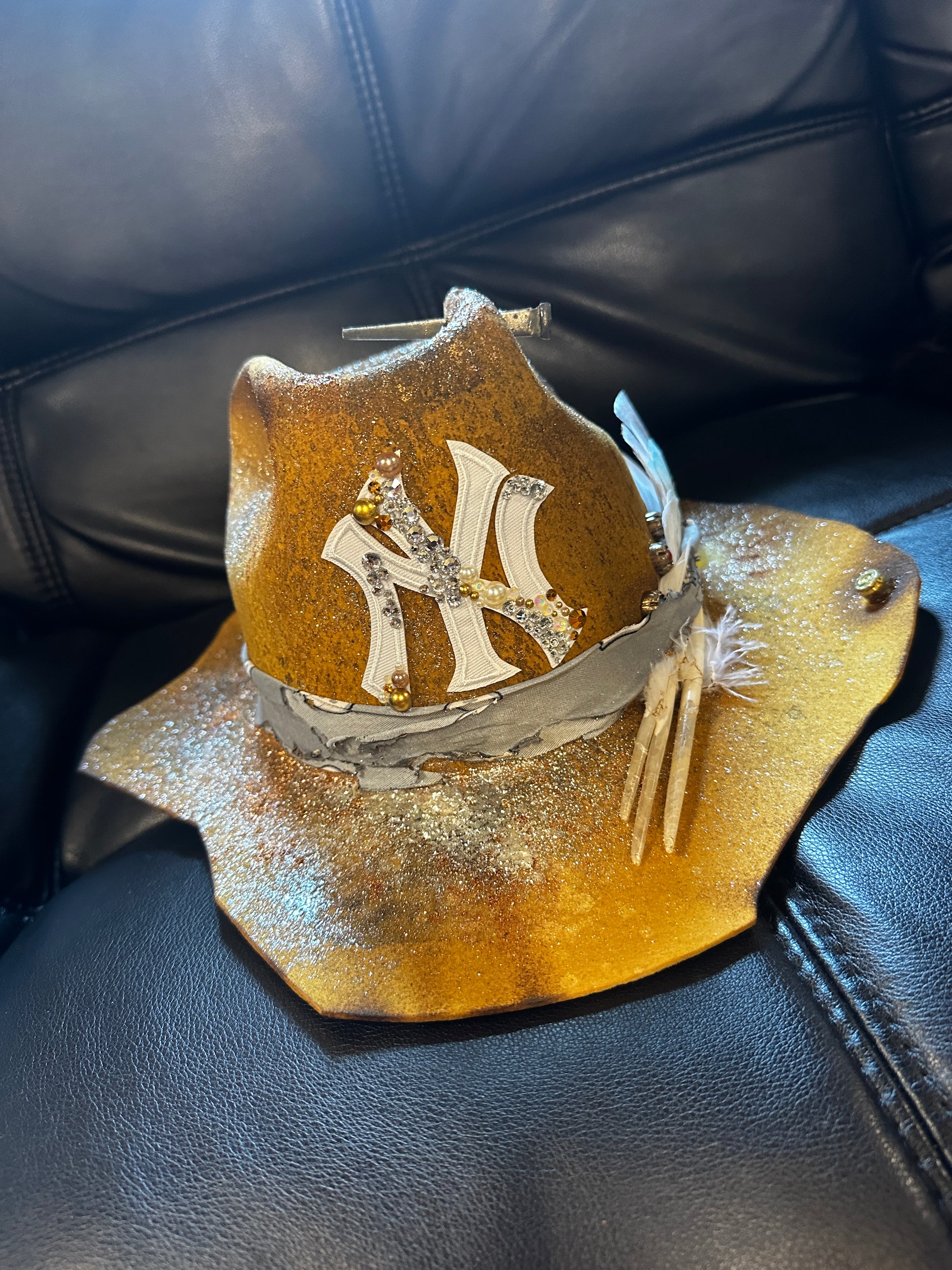 Stitched Yellow shine