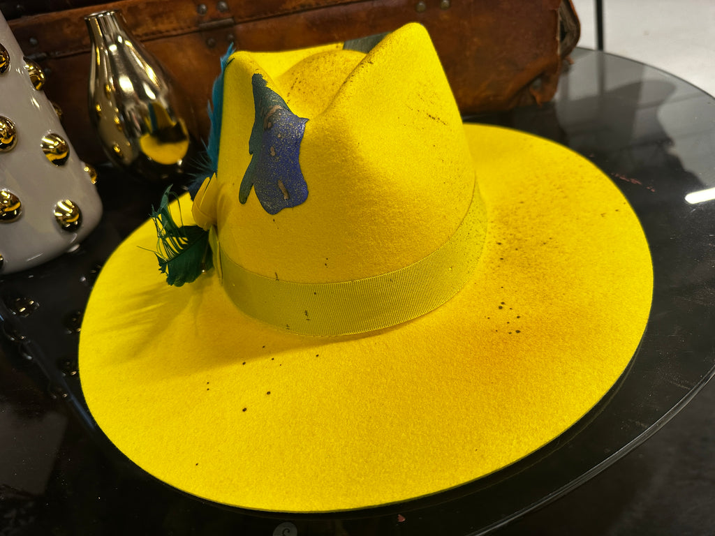 M - Canary Yellow - Fedora Designs